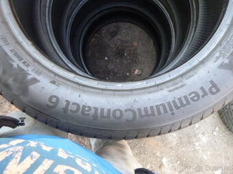 4x letní pneu continental 215/55 r18 (6,5-7mm) - 4