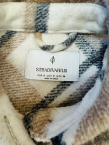 Kostkovaná bundička /sáčko vel. S Stradivarius - 4