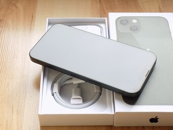 APPLE iPhone 13 128GB Green - ZÁRUKA - TOP STAV - 4