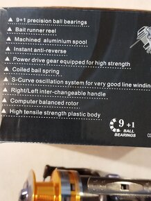 RYBÁŘSKÝ NAVIJÁK KS60 S BAITRUNNEREM - 4