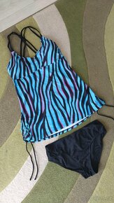 Tyrkysově modré tankini Rainbow vel.40 - nové - 4