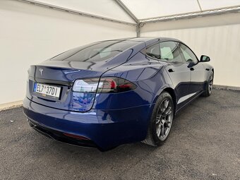 Tesla Model S, 500kw USA bily interiér - 4