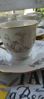 Mocca servis Karlovarský porcelán - 4