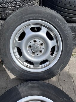 Zimní originální sada alu kol Mercedes Benz E W211 R16 - 4