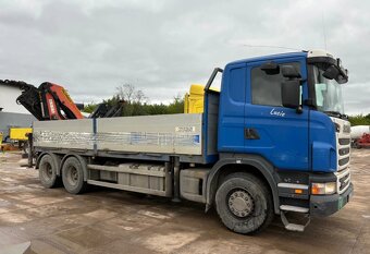 Scania G440 - 6x4 - Valník + HR-PALFINGER PK 33002-EH - 4