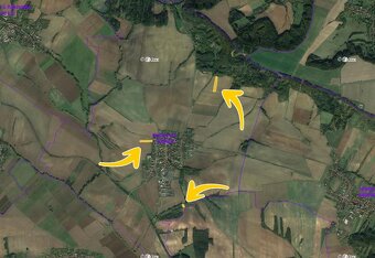 Prodej podílu 1/2 pole 5 018 m², Mutějovice - 4