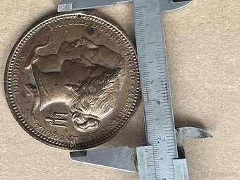 Stará medaile, plaketa r.1851 - 4