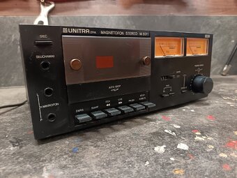 Magnetofon stereo M8011, pěkný stav - 4
