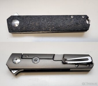 Boker Plus Kwaiken Compact Flipper Marble Carbon - 4