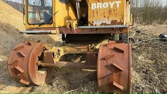bagr BROYT X21-II - celý stroj nebo jednotlivé díly - 4
