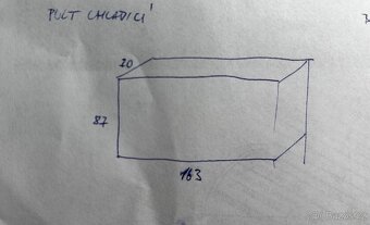 Chladíci stul nerez - 4 zasuvky - 4