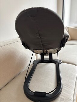 Stokke Steps Bouncer Herringbone Grey / Black Chassis - 4