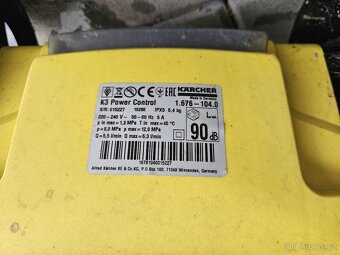 Vysokotlaký čistič KARCHER K 3 Power Control - 4