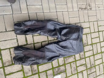 Kožená dvoudílná kombinéza Biker - 4