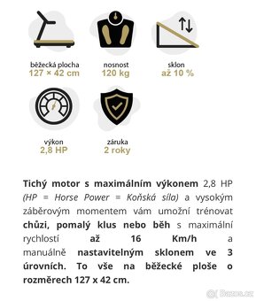 běžecký pás - VIFITO Rio 200 - 4