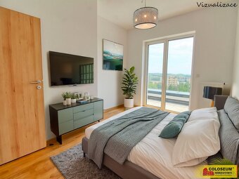 Znojmo, pronájem bytu OV 4+kk. 96 m², novostavba, terasa - b - 4