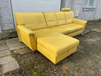 ✅ Sedačka | pohovka + křeslo | gauč | rozkládací |pěkný stav - 4