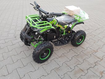 Dětská elektro čtyřkolka ATV MiniHummer 1000W 36V Deluxe Lit - 4