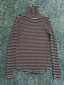 Dívčí pruhované tričko Zara vel. 164 - 4