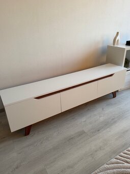 TV komoda NESS bílá - 4