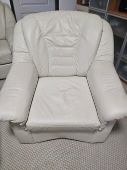 Kožená sedací souprava - 4