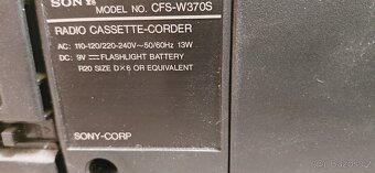 Sony radiomagnetofon - 4