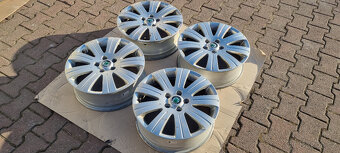 Alu kola originál Škoda Superb 5x112 6x17 ET45 3T0 601 025 J - 4