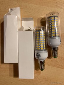 Žárovky E14 úzký závit - 72 LED diod - 4