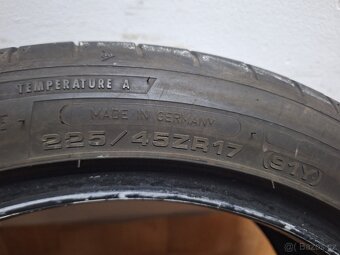 Letní pneu 225/45/17 Dunlop, sada č.2 - 4