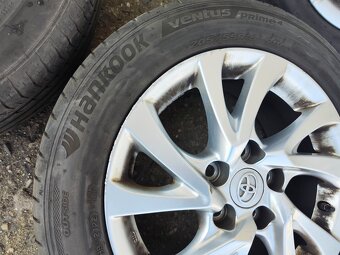 16"letní alu sada 5x114 origo Auris Avensis Verso TPMS - 4