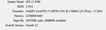 Dell XPS 17 9700 32GB RAM, 3 TB SSD, RTX 2060, i7, 4K touch - 4