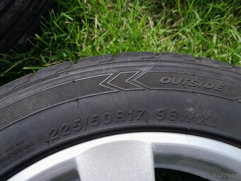 Sada Kol VW T4 Alu Borbrt Minerva225/50 R17 98WXL - 4