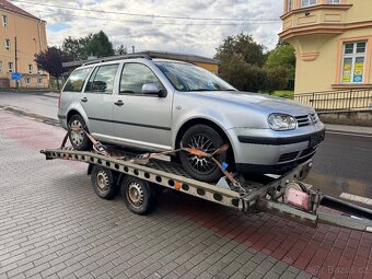 vw golf 4 1.9tdi 96kw asz variant 4motion pouze dily - 4