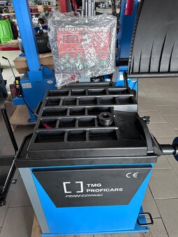 Automatická vyvažovačka kol s brzdou, LASER - 4