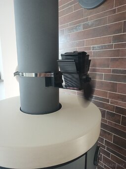 Ventilátor na kouřovod ke kamnům - 4