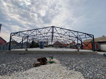 OCELOVA KONSTRUKCE HALY- MONTOVANÁ HALA15x30x6m - 4