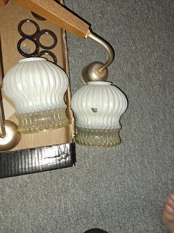 Retro 6ti ramenní lustr ze 70tých let - 4