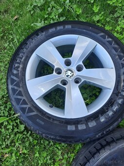 Alu kola 5x112 originál Škoda Superb, Octavia - 4