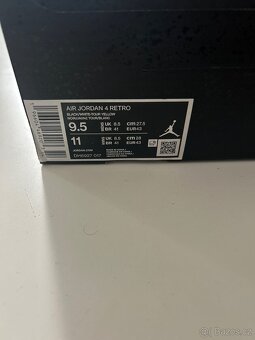JORDAN 4 - YELLOW THUNDER - 4