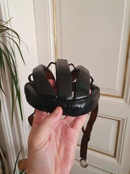 Retro kožená cyklistická helma - 4