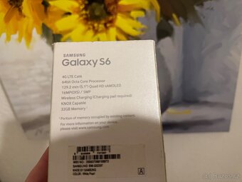 (Prodáno ❌💰) Samsung Galaxy S6 White Pearl 32GB - 4