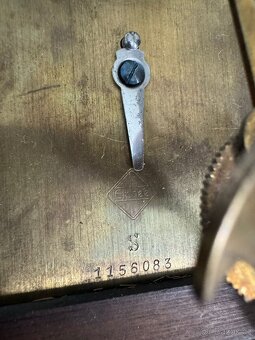 Hodiny Embee, starožitné stojací kyvadlové hodiny - 4