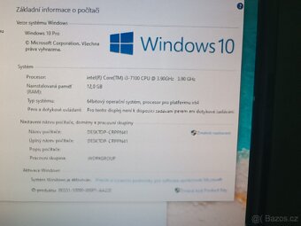 Herní PC / i3-7Gen. / 12GB RAM / GTX 1660 - 6GB - 4