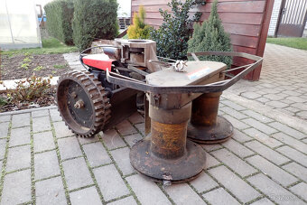 vari - dvoububnová sekačka Jikov BDR 700 + nové nože - 4