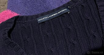 RALPH LAUREN BAVLNĚNÝ SILNÝ SLIM DÁMSKÝ SVETR M 40_42 top - 4