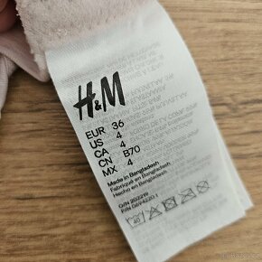 Kojici podprsenky H&M s vycpavkami 2 ks vel. 36 (B70) - 4