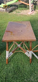 Retro dětská proutěná souprava - 4