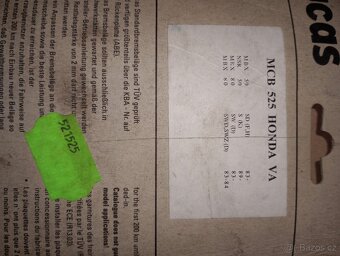 Brzdové destičky moto - 4