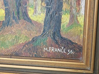 Starý malovaný obraz - 4