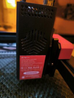 AlgoLaser Alpha MK2 20 W diodový laserový gravír - 4